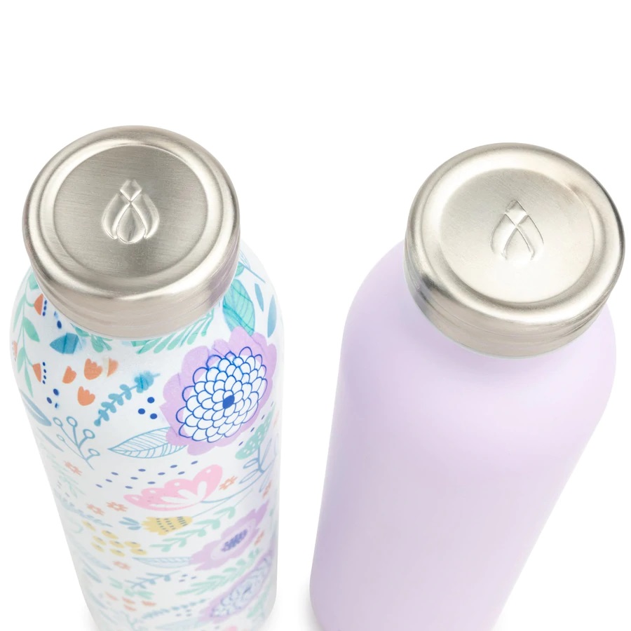 Manna Hydration Retro Collections  Water Bottles 20 oz Stainless Steel –  BPA Free & Lead Free – Genius Creative Adventures